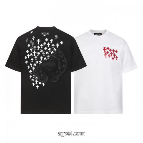 コピー 通販CHROME HEARTSお得なアイテムを販売 大人気ブランド 魅力的な半袖Tシャツ 3