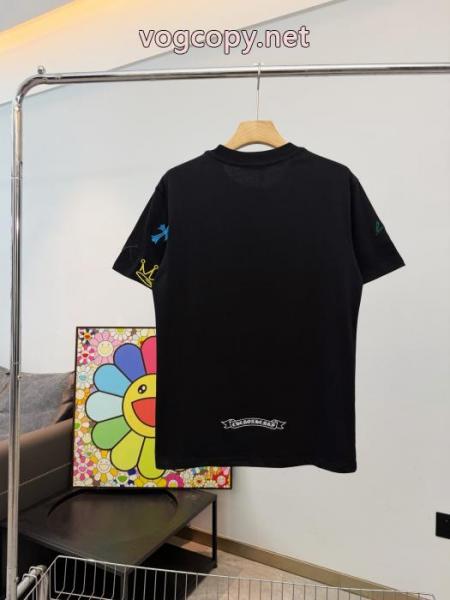 半袖Tシャツ最新話題沸騰中 激安期間限定セール 最安値間違いなしCHROME HEARTSブランド 偽物 5 