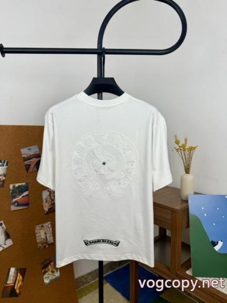 クロムハーツ確保済み安心国内発送 SALE品追加 男女通用半袖シャツブランド 品 激安 通販 5
