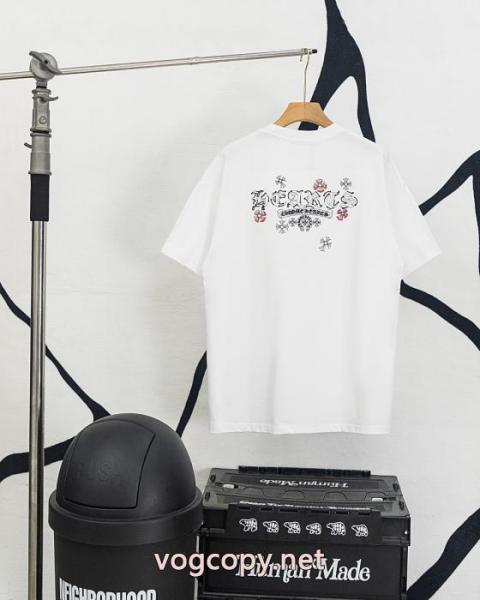 ブランド スニーカー 激安CHROME HEARTS半袖Tシャツきれいめ派に上質 数量限定 ルックスのいい 1