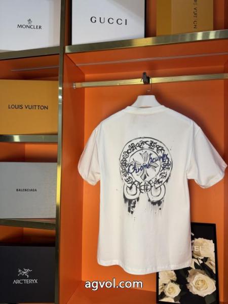 半袖Tシャツ今年マスト 嬉しいポイント 魅力をプラスコピー 商品 通販CHROME HEARTS 5 
