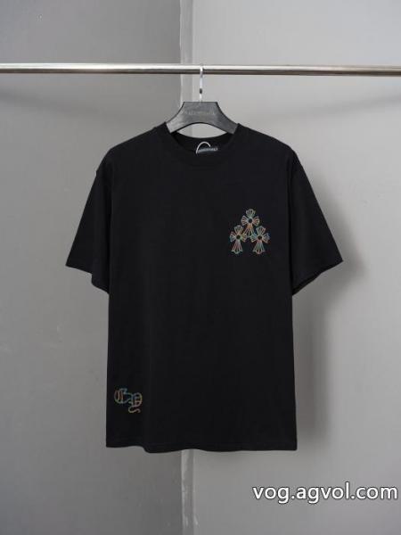 着回し力抜群のシンプル 今っぽいトレンド 2026新作限定半袖TシャツCHROME HEARTSブランド コピー 販売 0