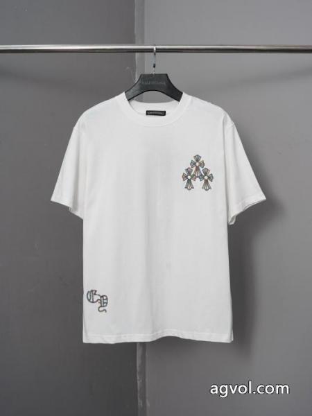 着回し力抜群のシンプル 今っぽいトレンド 2026新作限定半袖TシャツCHROME HEARTSブランド コピー 販売 5