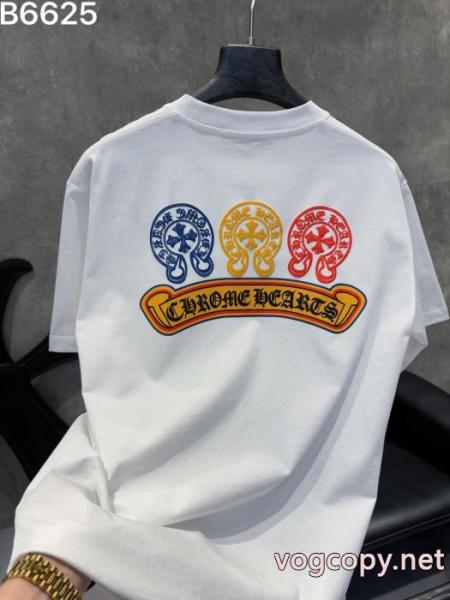 しっかりとした 品質保証書 正規品半袖Tシャツブランド コピー 激安CHROME HEARTS 6 