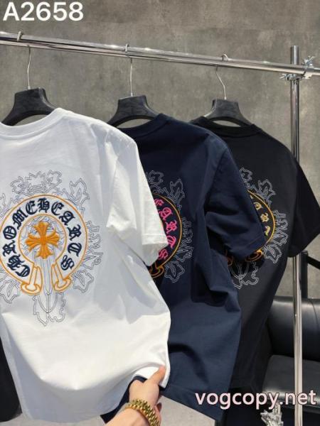 半袖Tシャツ大人感漂う2026新作 値下げるアイテム 数量限定版人気アイテムブランド レプリカCHROME HEARTS 5 