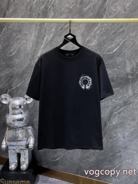 最新トレンドファッション新着 驚きの破格値新品 女らしい半袖TシャツCHROME HEARTSブランド コピー 激安 5 