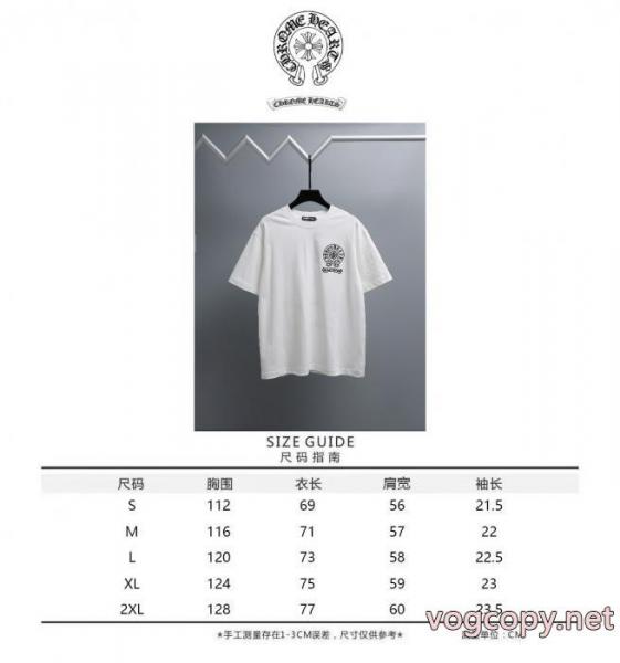 上品な印象 人気の商品 HOTお買い得半袖Tシャツコピー 商品 通販CHROME HEARTS 5 