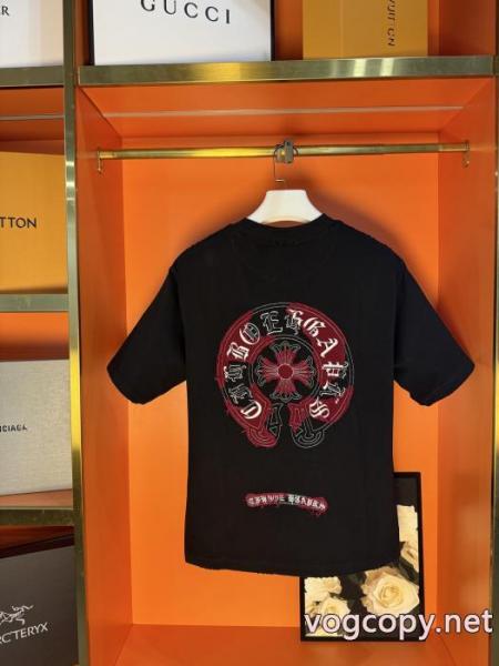 スーパー コピー 品特別入荷可愛い クラシカルなデザイン 人気新品CHROME HEARTS半袖Tシャツ 5 