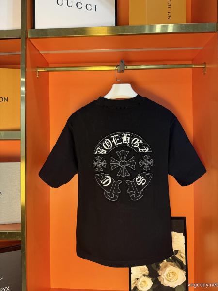 新作在庫希少 プレゼントに 26ss海外直営半袖TシャツCHROME HEARTS激安 ブランド 0