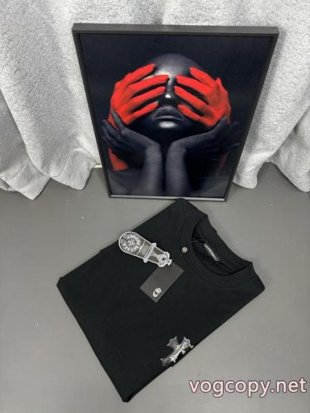 クロムハーツ激安 ブランド半袖Tシャツ通勤の定番 お洒落新作 国内在庫即納可能  5 