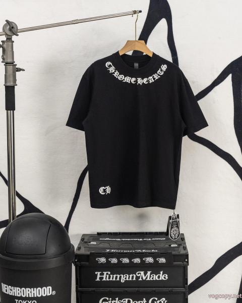 CHROME HEARTS原宿スタイル 入手困難 超安値 今度こそ完売！半袖Tシャツ激安 ブランド 通販 0 