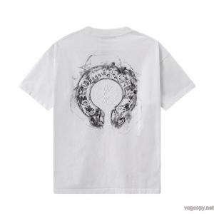 価格帯が魅力的 2026SS大人OK 耐久性のあるコピー 品 販売CHROME HEARTS半袖Tシャツ