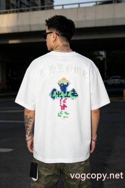 半袖TシャツCHROME HEARTSスーパー コピー 販売最新2026トレンドをチェック 2026最新入荷 ロゴが印象的 5 