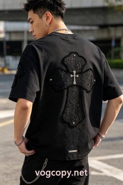 CHROME HEARTS主役級アイテム 夏季流行り 流行の注目ブランド半袖Tシャツブランド 品 コピー 5 