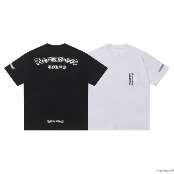 スーパー コピー ブランドCHROME HEARTS半袖Tシャツ日本で完売続出 稀少*新品登場 ロゴが素敵 0 