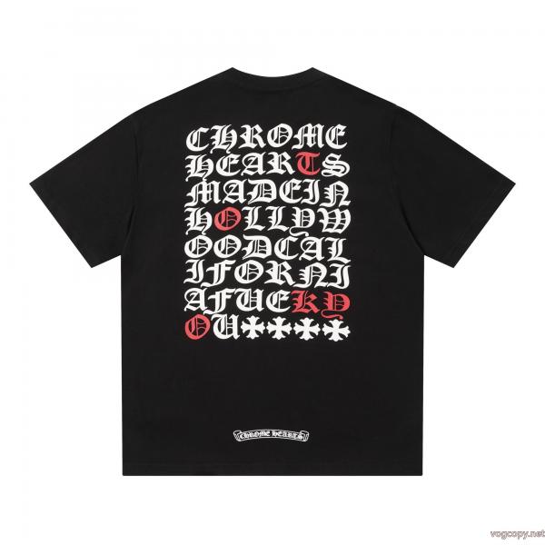 ブランド 激安CHROME HEARTS目につく 高品質限定アイテム 人気新品半袖Tシャツ 0