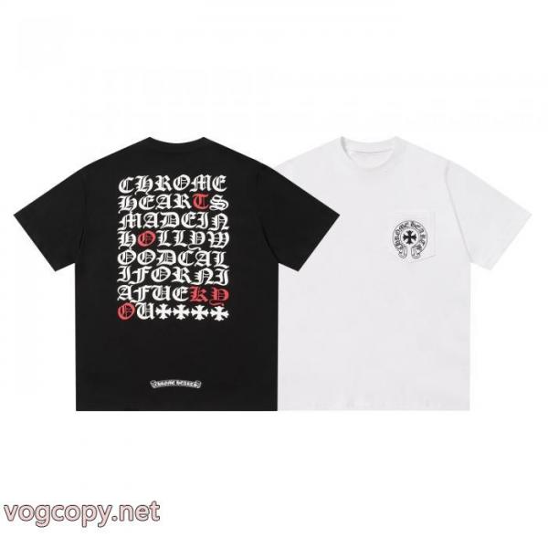 ブランド 激安CHROME HEARTS目につく 高品質限定アイテム 人気新品半袖Tシャツ 5