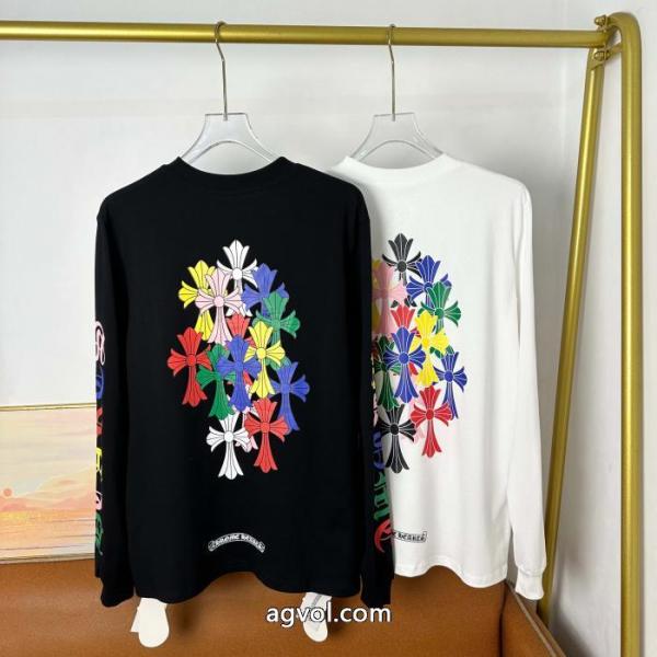 コピー ブランド 優良大人買い必須なこの2026 完売前に しっかりとした長袖TシャツCHROME HEARTS 5 