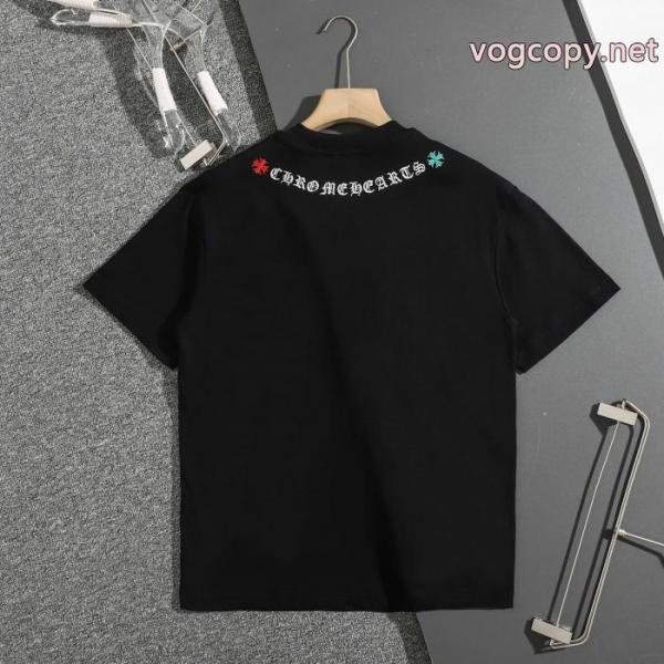 大絶賛の履き心地! 有名人の愛用者が多いブランド HOT豊富な半袖Tシャツコピー ブランドCHROME HEARTS 5 