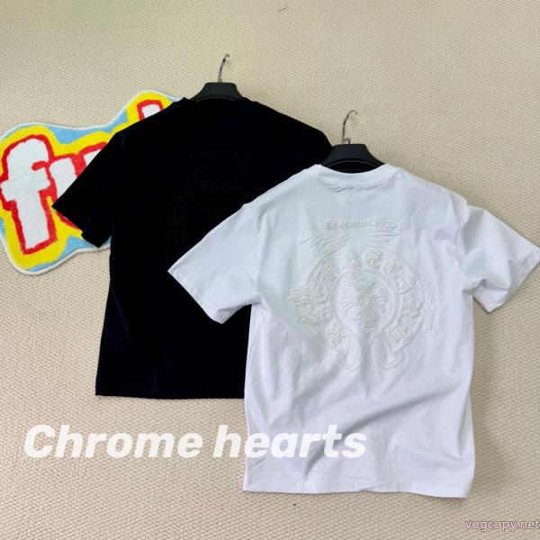 半袖Tシャツブランド レプリカCHROME HEARTS今年風 一生モノ 最新作防热性 0