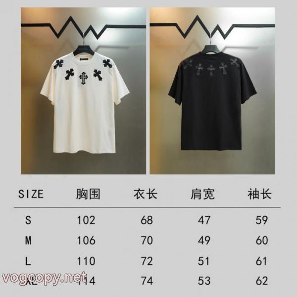 半袖Tシャツブランド フェイク強い魅力を感じる一枚  26SS2026 個性的なモデルCHROME HEARTS 5 