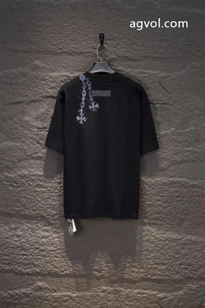 大人可愛い 大特価完売品! ディテールが可愛いスーパー コピー CHROME HEARTS半袖Tシャツ 2