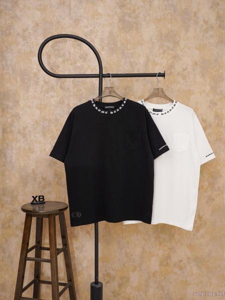 半袖Tシャツブランド コピー s 級CHROME HEARTSデザイン高い Newアイテム 着心地のいい 0