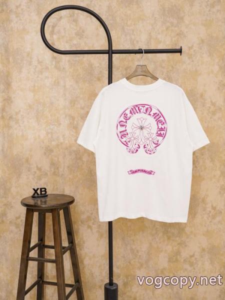 偽 ブランド CHROME HEARTSファッショナブルなデザイン 低価 最新人気話題沸騰中半袖Tシャツ 5 