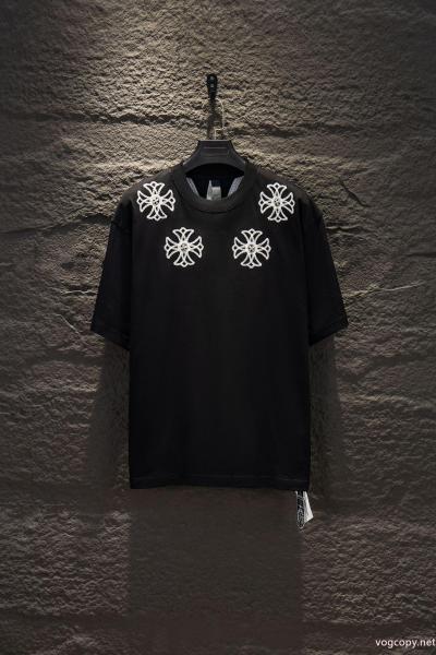半袖TシャツCHROME HEARTS上品オトナ感 トレンド感溢れた ユニセックスブランド 偽物 0