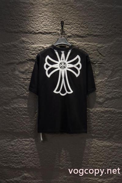 半袖TシャツCHROME HEARTS上品オトナ感 トレンド感溢れた ユニセックスブランド 偽物 1