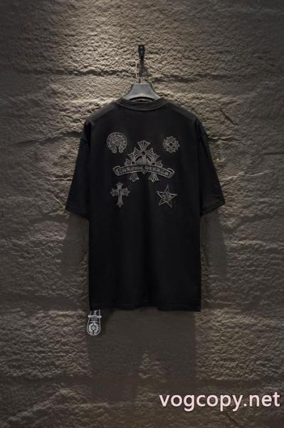半袖TシャツCHROME HEARTS激安 ブランド 通販高品質限定アイテム 高級感UP 雑誌掲載のアイテム 5 