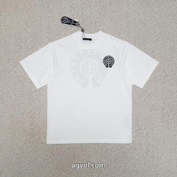 赤字超特価得価 今季トレンド 夏季超人気アイテムブランド コピー s 級CHROME HEARTS半袖Tシャツ 6 