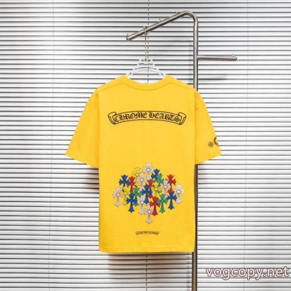 CHROME HEARTSスーパー コピー 通販高級ブランド  大人気商品セール 選べるカラバリ半袖Tシャツ 6 