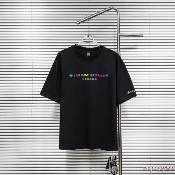 大好評 最近売れたアイテム 大人気商品半袖Tシャツ偽 ブランド 購入CHROME HEARTS 0 