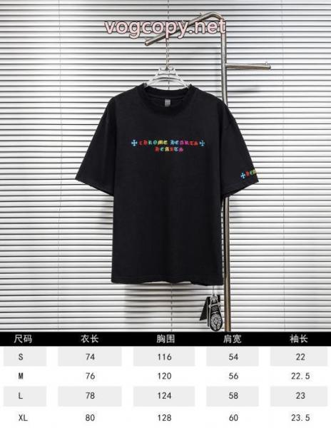 大好評 最近売れたアイテム 大人気商品半袖Tシャツ偽 ブランド 購入CHROME HEARTS 5 