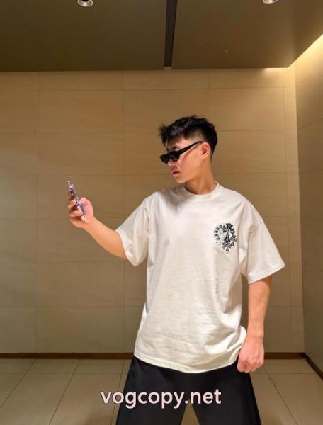 ブランド レプリカCHROME HEARTS半袖Tシャツ高級感ある 新作追加 ストリート系原宿系  5 