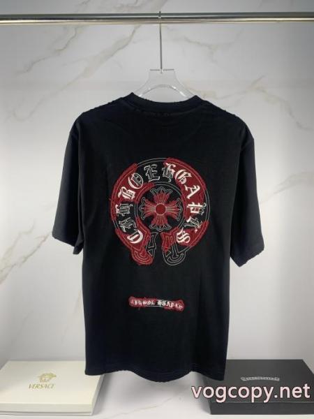 半袖TシャツSALE!今季 素敵な夏の定番アイテム 最新大人気ブランド 偽物 激安CHROME HEARTS 5 