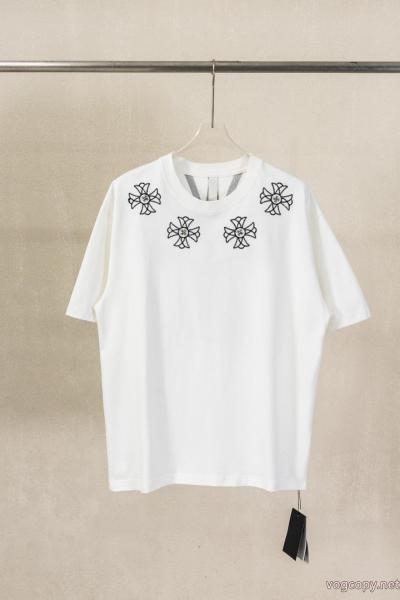 あす楽対応 2026年夏 人気 抜群な新鮮度CHROME HEARTS半袖Tシャツブランド 通販店 0 