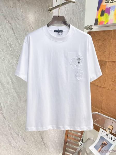 偽物 ブランド 販売最高級ランク 全国無料大得価 完売前に即対応半袖TシャツCHROME HEARTS 0 