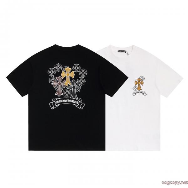 ブランド 偽物 激安 通販半袖TシャツCHROME HEARTS今、大人のお洒落に 雑誌も街も人気アイテム 定番人気商品 0 