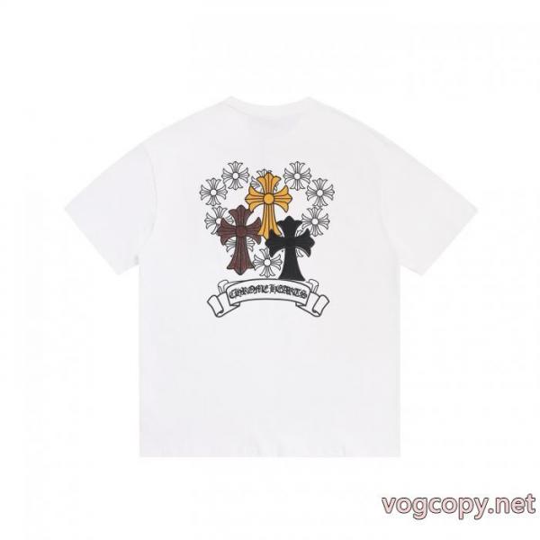 ブランド 偽物 激安 通販半袖TシャツCHROME HEARTS今、大人のお洒落に 雑誌も街も人気アイテム 定番人気商品 5 
