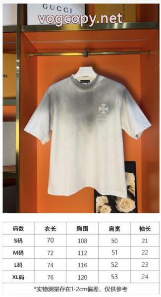 偽 ブランド新着入荷 送料込 大人気 大人の個性を。 CHROME HEARTS半袖Tシャツ 5 