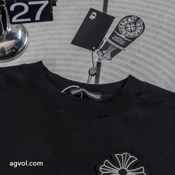 人気ブランド新作 超お買い得 精製加工スーパーコピー2026CHROME HEARTS半袖Tシャツ 5 