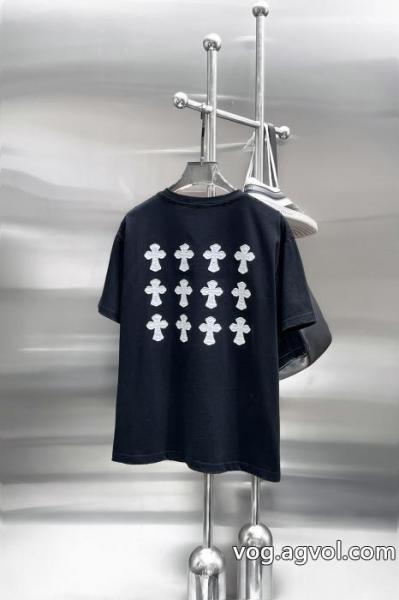 ブランド 通販 激安半袖Tシャツ最安値挑戦！ 夏季新作品 完売必須CHROME HEARTS 0 