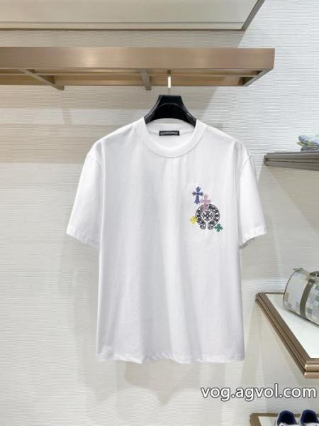 半袖Tシャツ洗練な一品 全国無料全国無料HOT 欲しい可愛く新鮮CHROME HEARTSブランド コピー s 級 0
