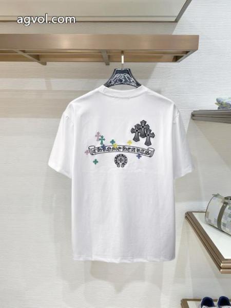 半袖Tシャツ洗練な一品 全国無料全国無料HOT 欲しい可愛く新鮮CHROME HEARTSブランド コピー s 級 5