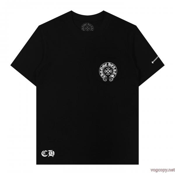 スーパー コピー  デザイン性の高い 多機能 トレンド感満載半袖TシャツCHROME HEARTS 0 