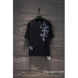 大人可愛い 大特価完売品！ ディテールが可愛いスーパー コピー  CHROME HEARTS半袖Tシャツ