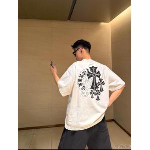ブランド レプリカCHROME HEARTS半袖Tシャツ高級感ある 新作追加 ストリート系原宿系 