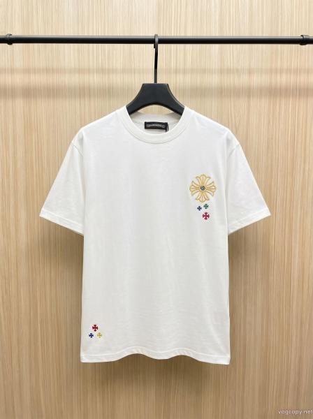 お洒落に魅せる HOT品質保証 大人気ブランドクロムハーツブランド コピー 着払い半袖Tシャツ 0 